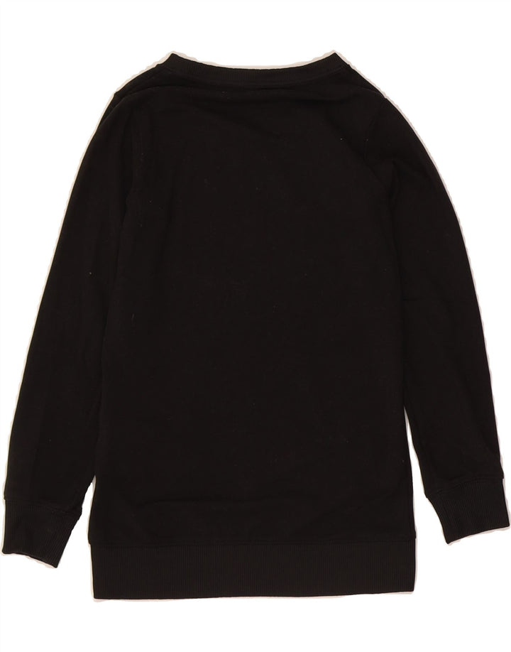NIKE Girls Dri Fit Sweatshirt Jumper 4-5 Years Small  Black Vintage Nike and Second-Hand Nike from Messina Hembry 