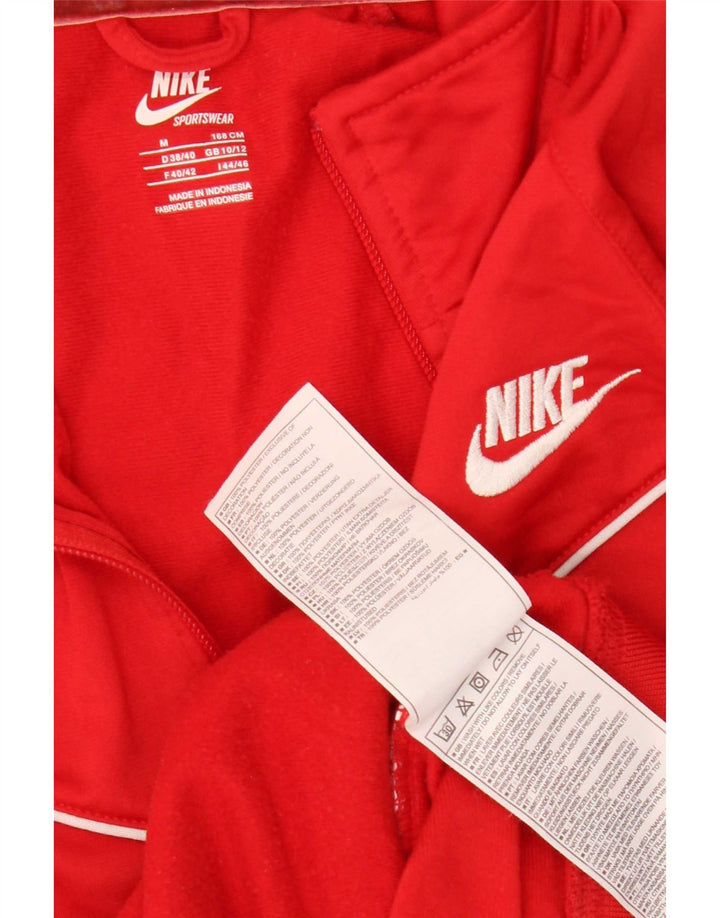 Jachetă de trening Nike pentru femei UK 10/12 Poliester roșu mediu