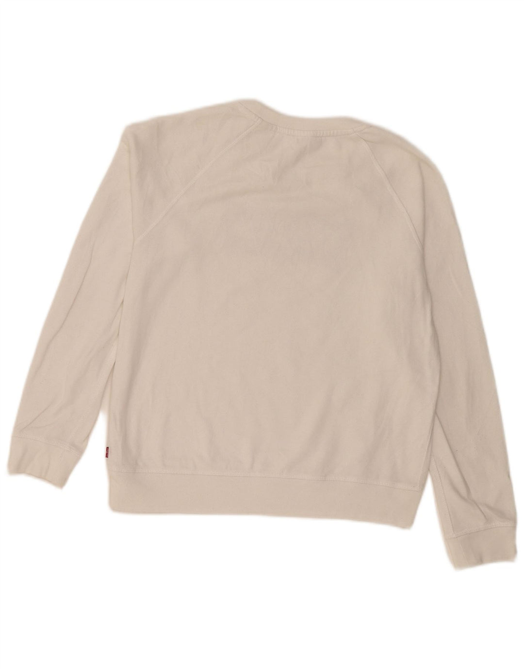 Pulover pentru femei Levi's Graphic Oversized Pulover UK 10 Small White