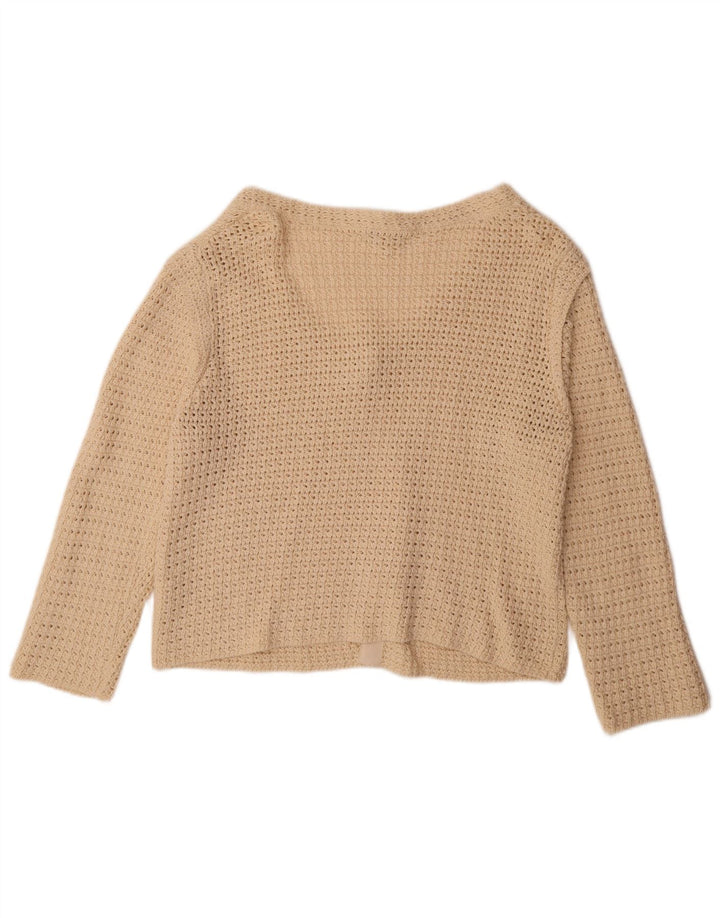 BANANA REPUBLIC Pulover cardigan pentru femei UK 18 XL bumbac bej