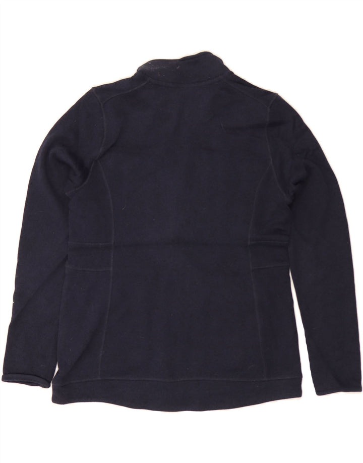 EDDIE BAUER Womens Windbreaker Jacket UK 16 Large Navy Blue Polyester Vintage Eddie Bauer and Second-Hand Eddie Bauer from Messina Hembry 
