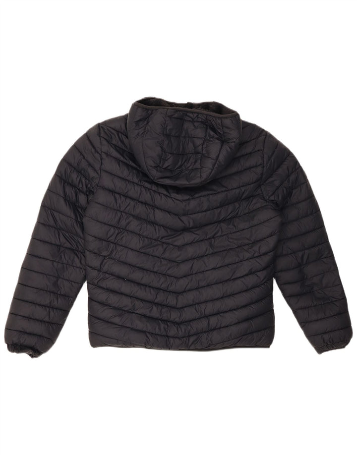 Jachetă căptușită cu glugă pentru bărbați HOLLISTER UK 34 XS Nylon negru