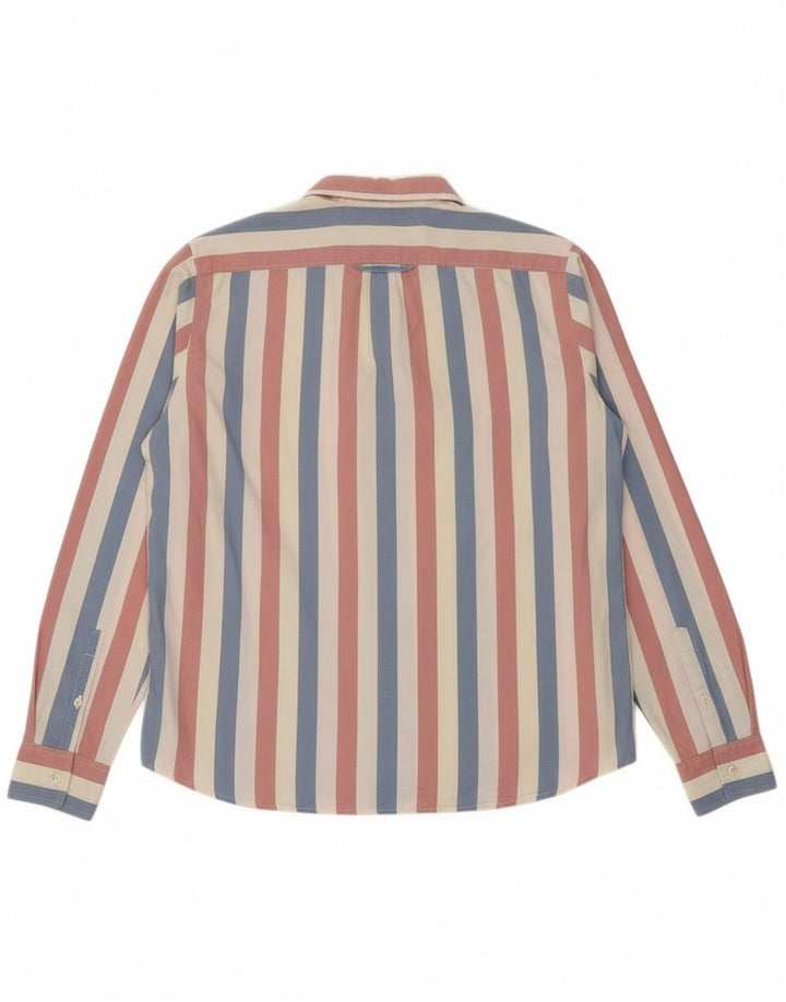 Cămașă Lacoste Femei Mărimea 42 Bumbac cu dungi multicolore mare