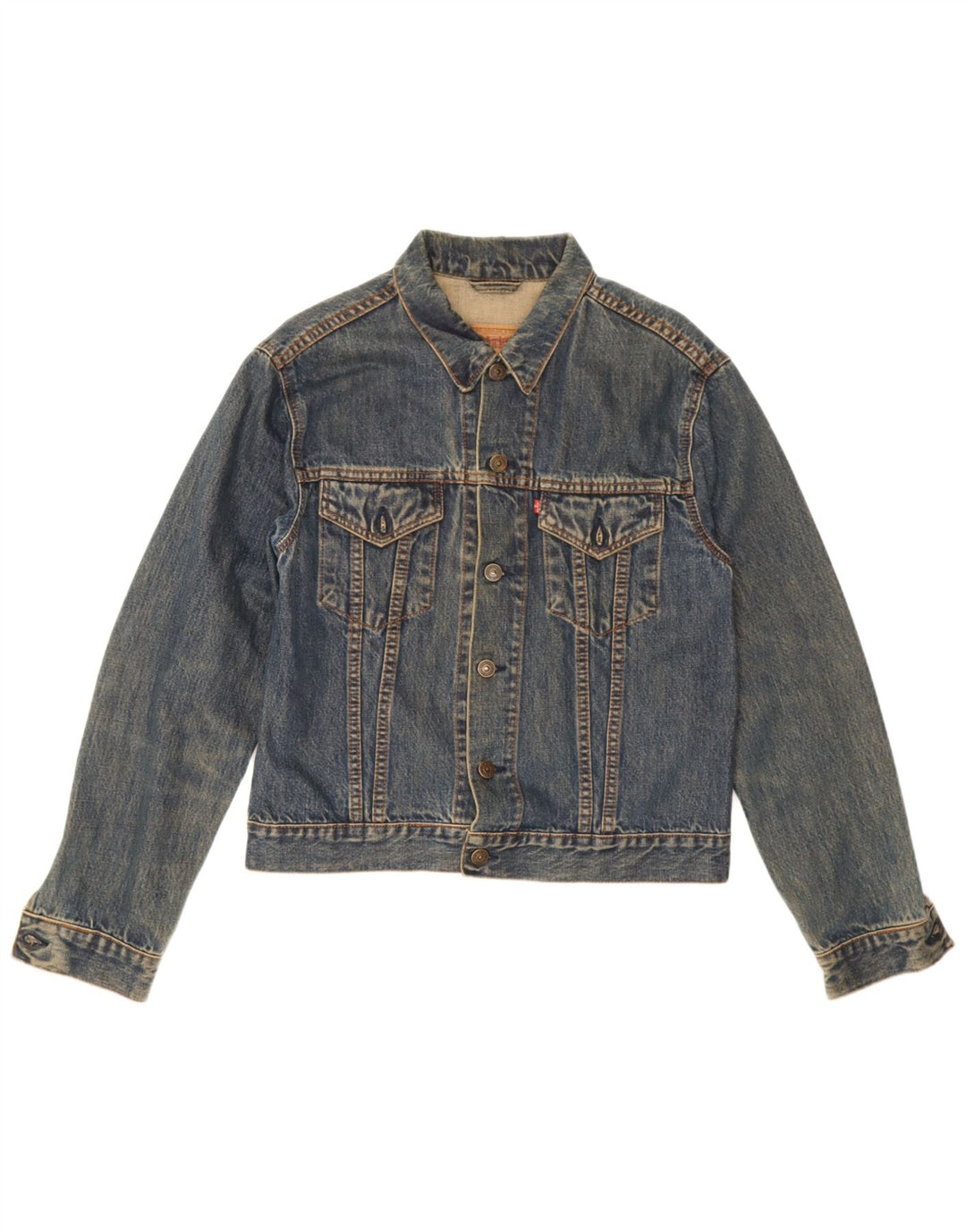 Jachetă de blugi Levi's pentru femei UK 18 XL Albastru