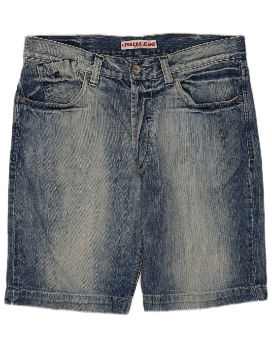 Pantaloni scurți din blugi pentru bărbați CARRERA W33 Medium Blue