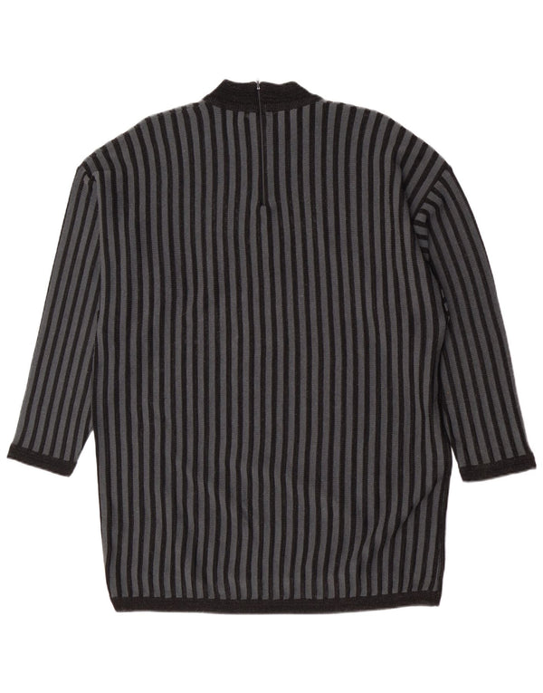 Pulover pentru femei Portobello, cu paragate cu gât țestoasă, UK 14 Medium Negru