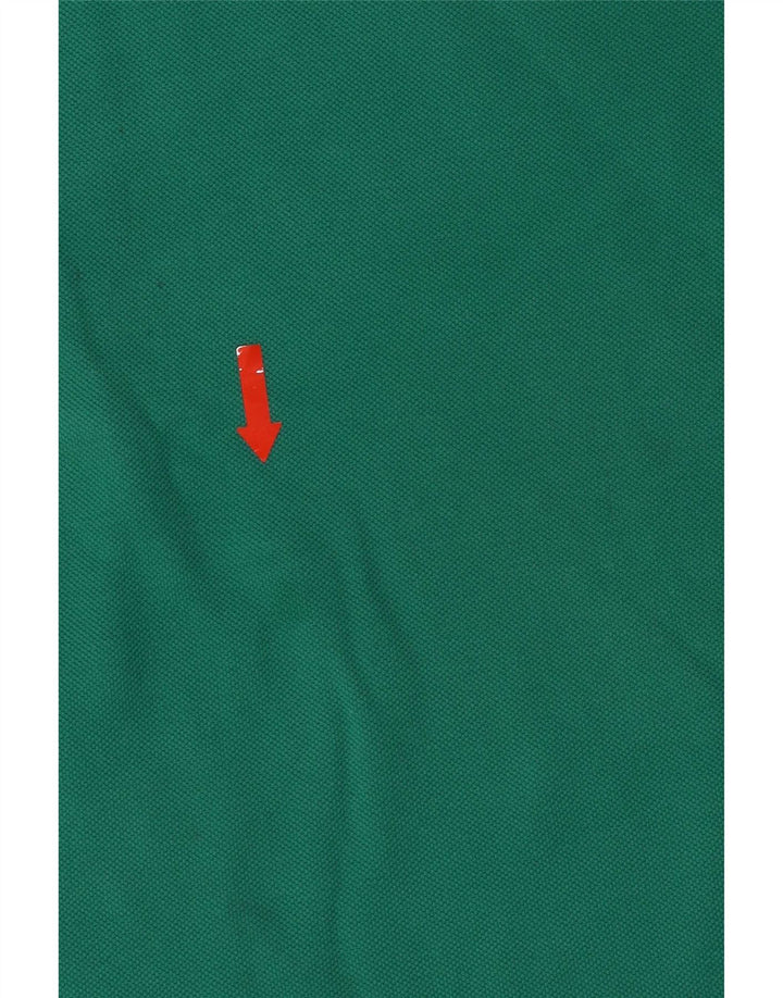 Tricou polo pentru bărbați North Sails, bumbac verde mare