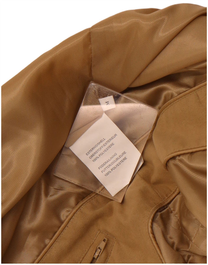 Bomber vintage pentru bărbați UK 38 Medium Bej Poliester