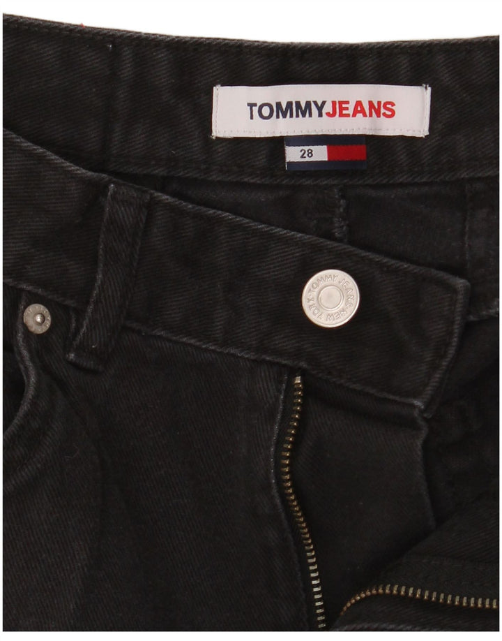 Pantaloni scurți din denim pentru femei Tommy Hilfiger W28 Medium Black