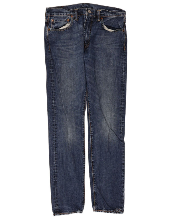 Blugi conici pentru bărbați Levi's 512 Slim Tapered W33 L32 Bumbac albastru