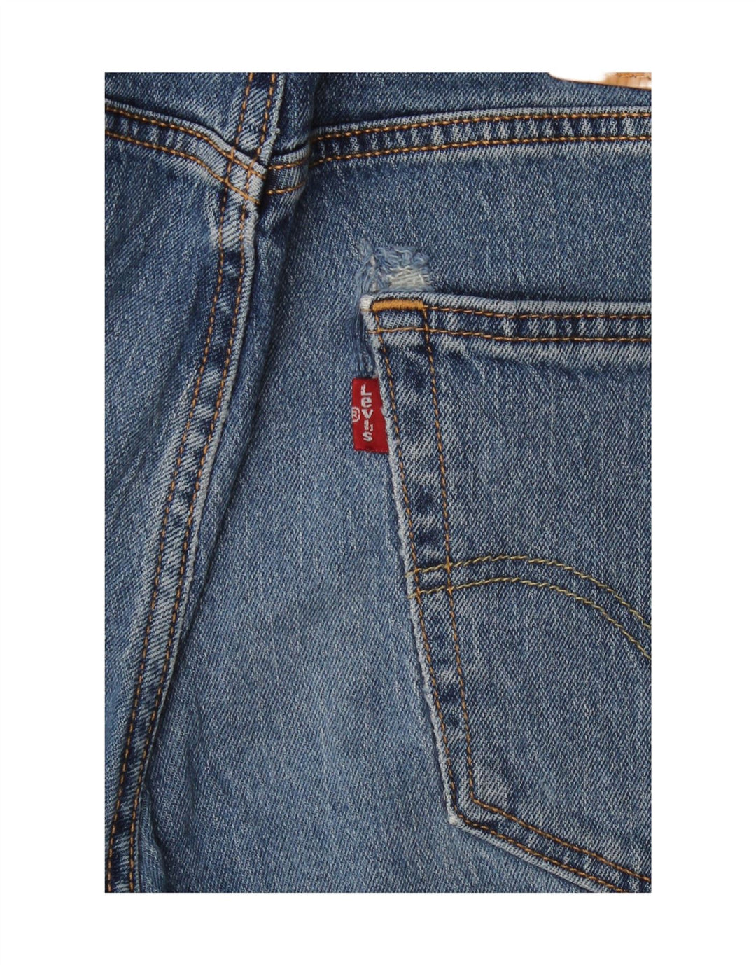 LEVI'S Womens 502 Tapered Jeans W31 L30 Blue Cotton
