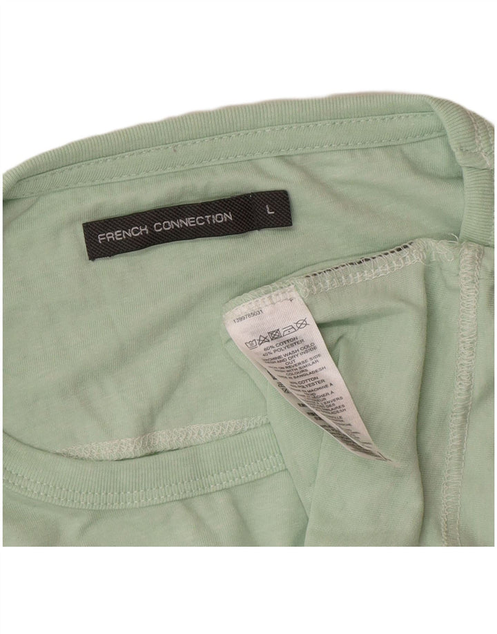 Tricou pentru bărbați French Connection Top mare din bumbac verde