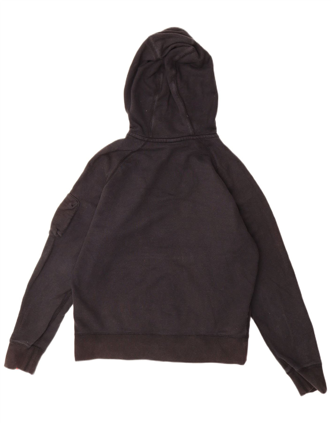 Pulover Nike pentru bărbați, cu fermoar, bumbac mediu negru
