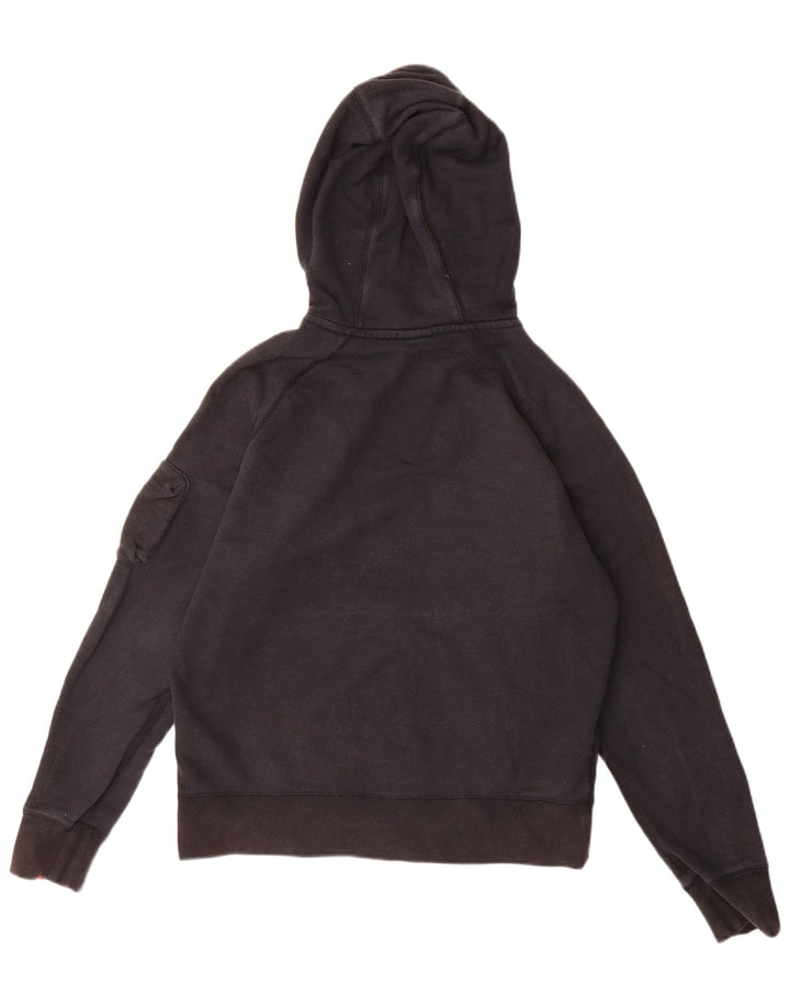 Pulover Nike pentru bărbați, cu fermoar, bumbac mediu negru