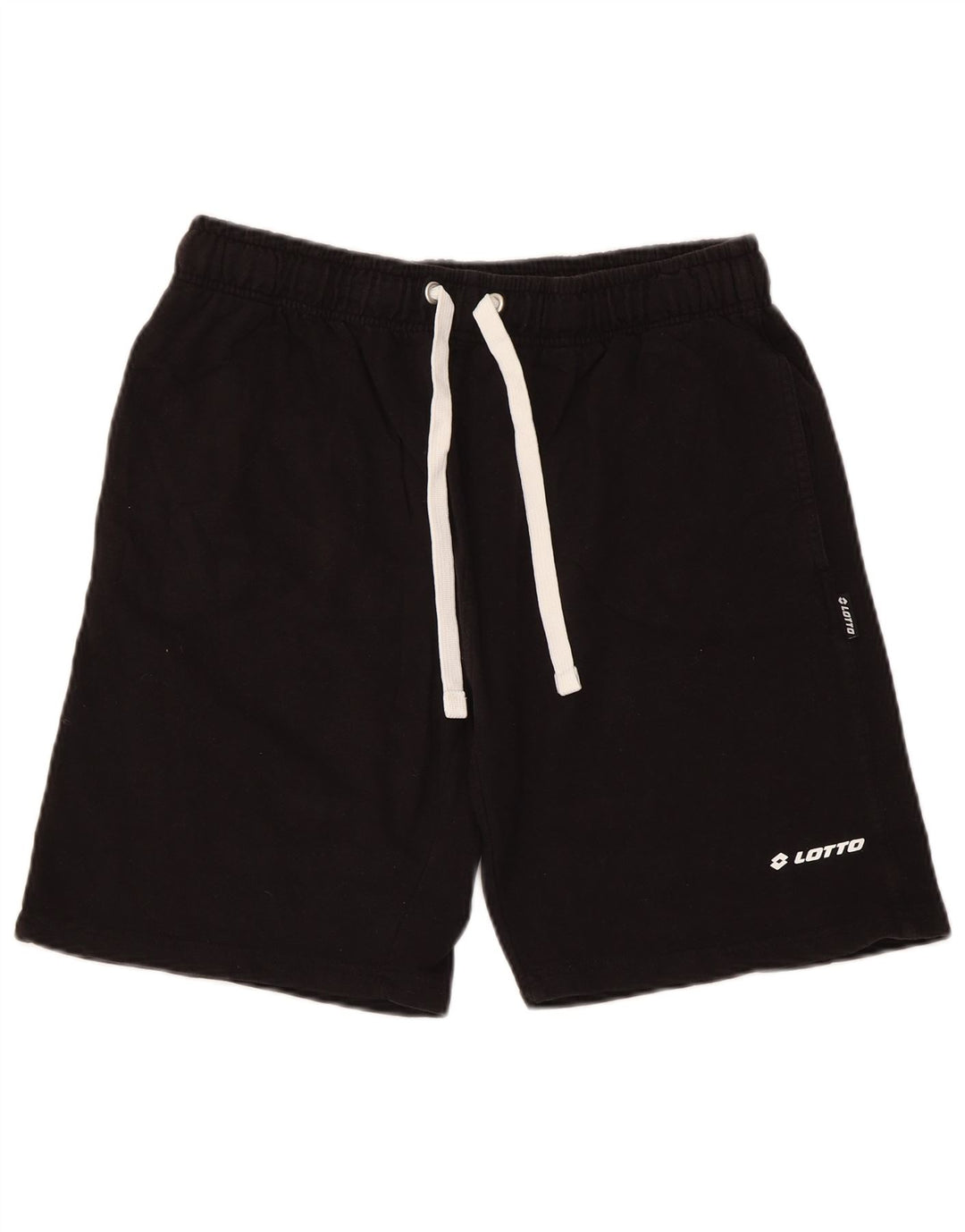 Pantaloni scurți sport Lotto pentru bărbați, mari, negru, bumbac