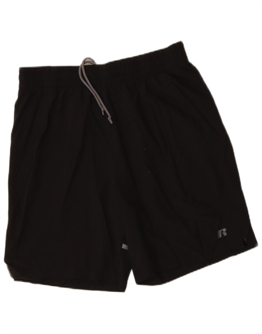 RUSSELL ATHLETIC Pantaloni scurți sport pentru bărbați, mari, negru, poliester