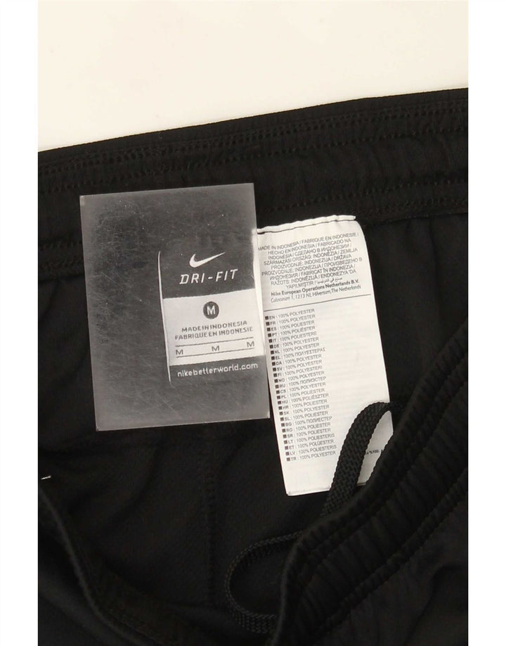 Pantaloni scurți sport Nike Dri Fit pentru bărbați, poliester mediu negru
