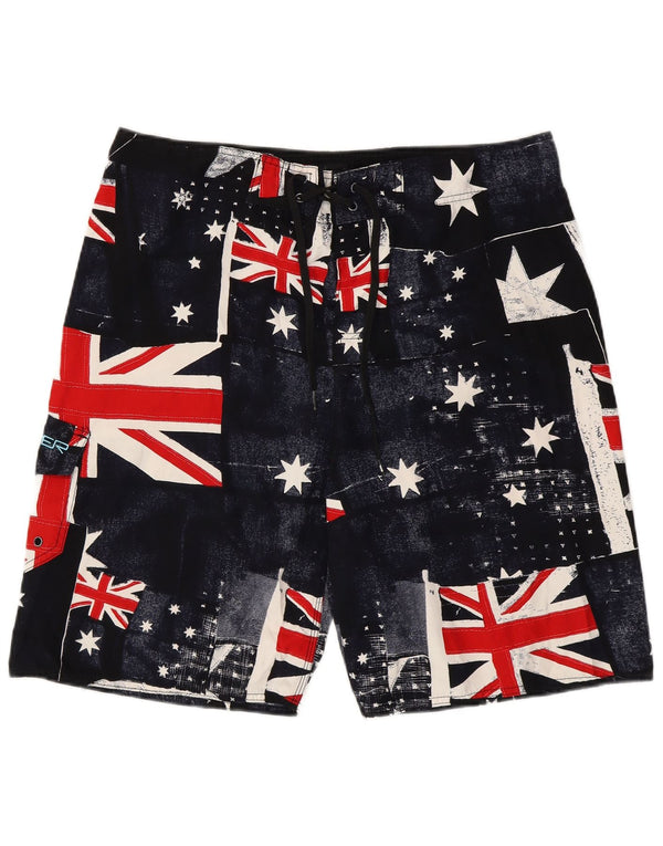 Pantaloni scurți de înot grafic Quiksilver pentru bărbați XL poliester multicolor
