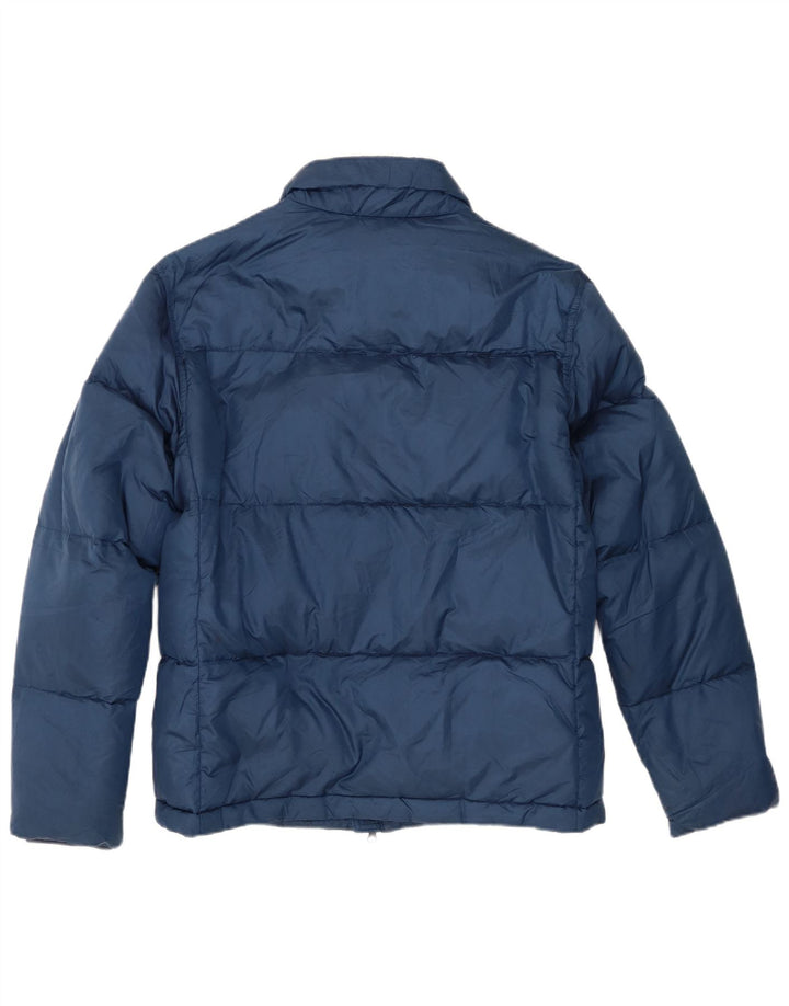 Jachetă căptușită pentru bărbați Massimo Dutti UK 40 Poliester mare bleumarin