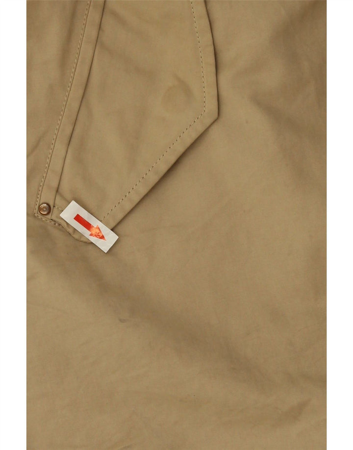 Jachetă parka cu glugă pentru femei Zara UK 16 mare, bej