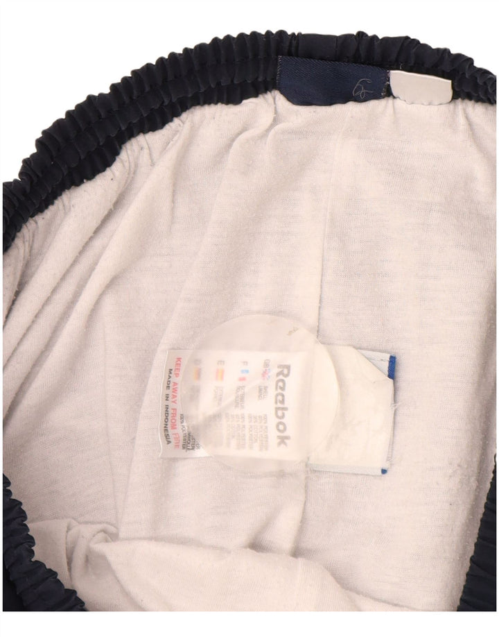 Pantaloni de trening pentru femei Reebok Pantaloni de jogging UK 12 Medium Bleumarin Poliester