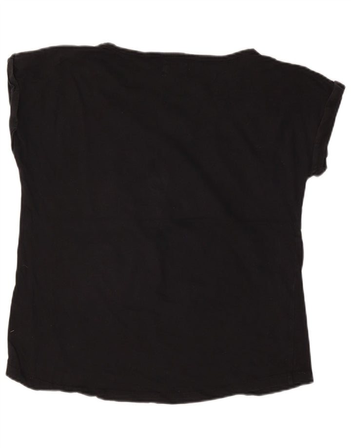 Tricou grafic SALTROCK pentru femei Top UK 12 Medium Black Bumbac