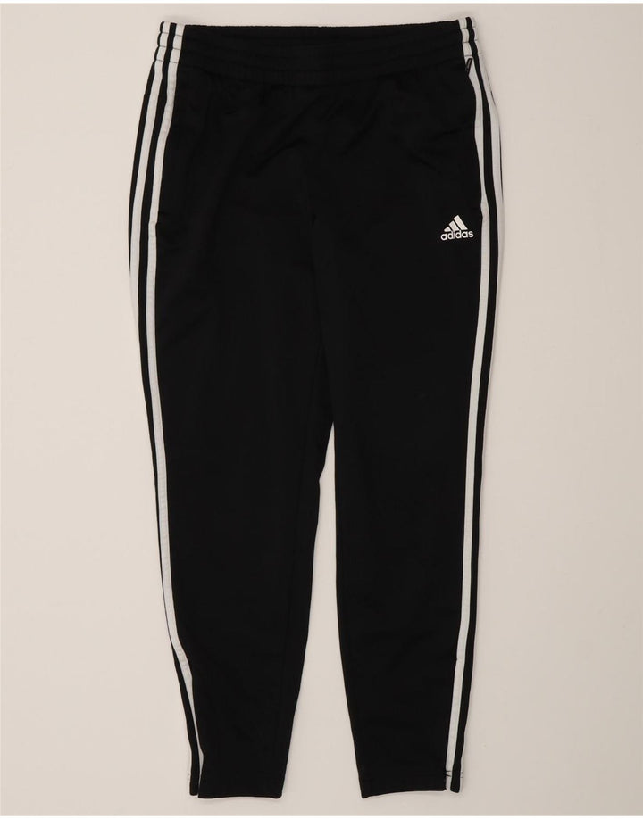 Pantaloni de trening Adidas pentru femei UK 12/14 Poliester mediu negru
