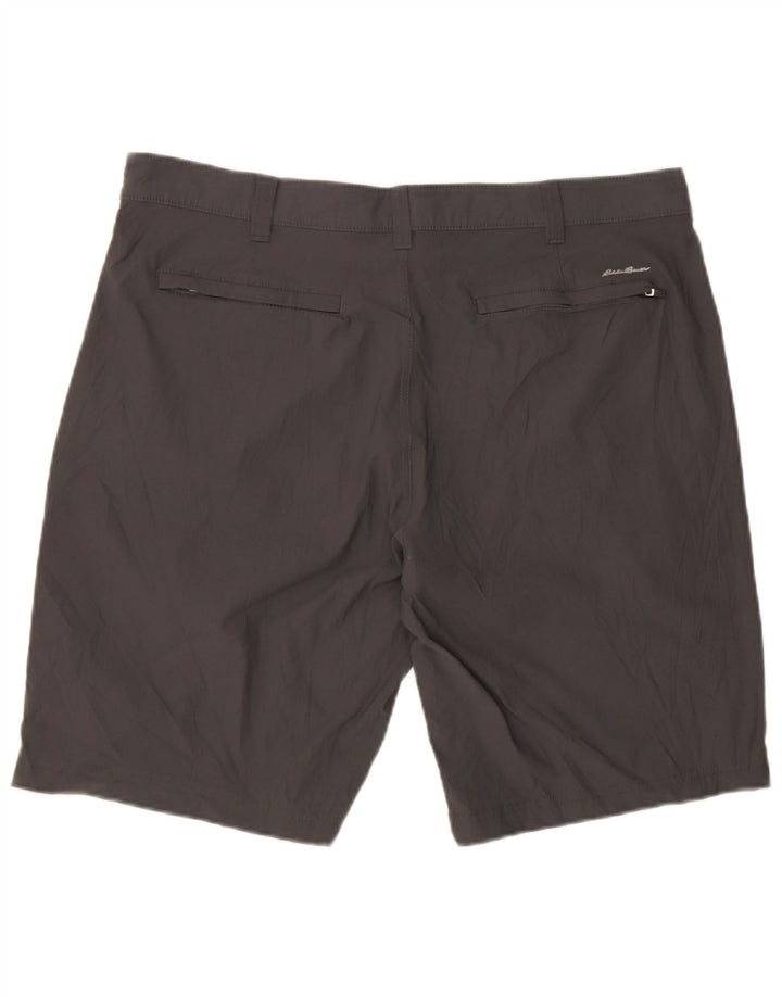 Pantaloni scurți chino pentru bărbați Eddie Bauer W38 XL nailon gri