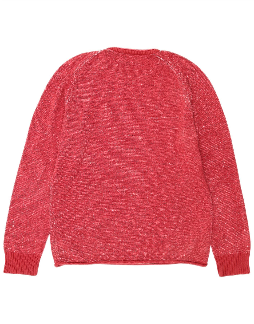 Pulover Levi's pentru bărbați cu gât roșu mare, bumbac cu pete