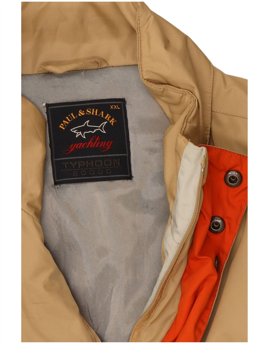 Jachetă căptușită pentru bărbați Paul & Shark UK 44 2XL Bej Poliester
