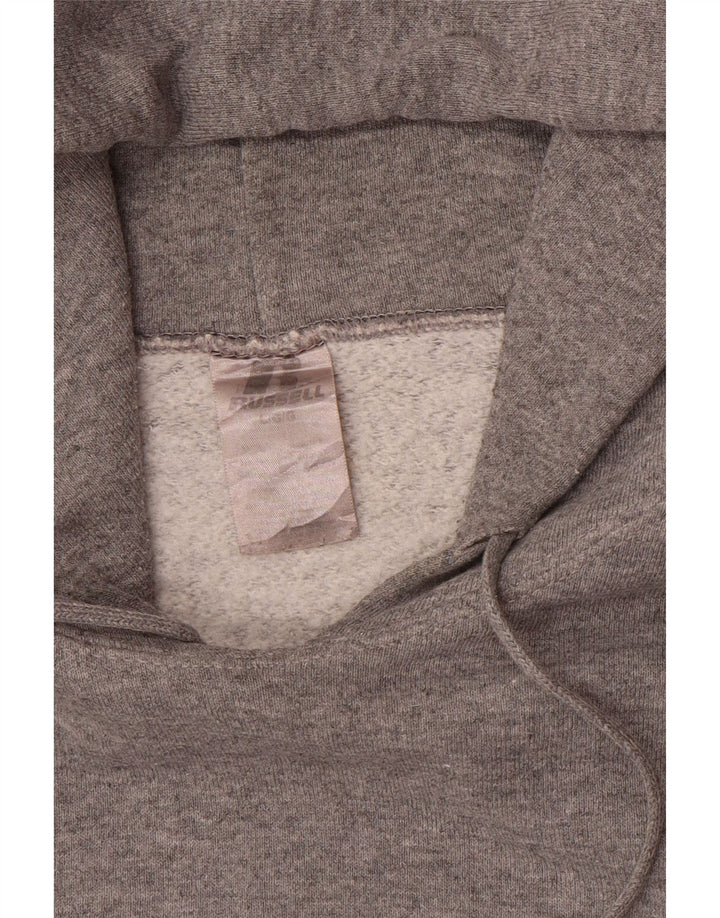 RUSSELL ATHLETIC Pulover cu glugă pentru bărbați, mare, gri