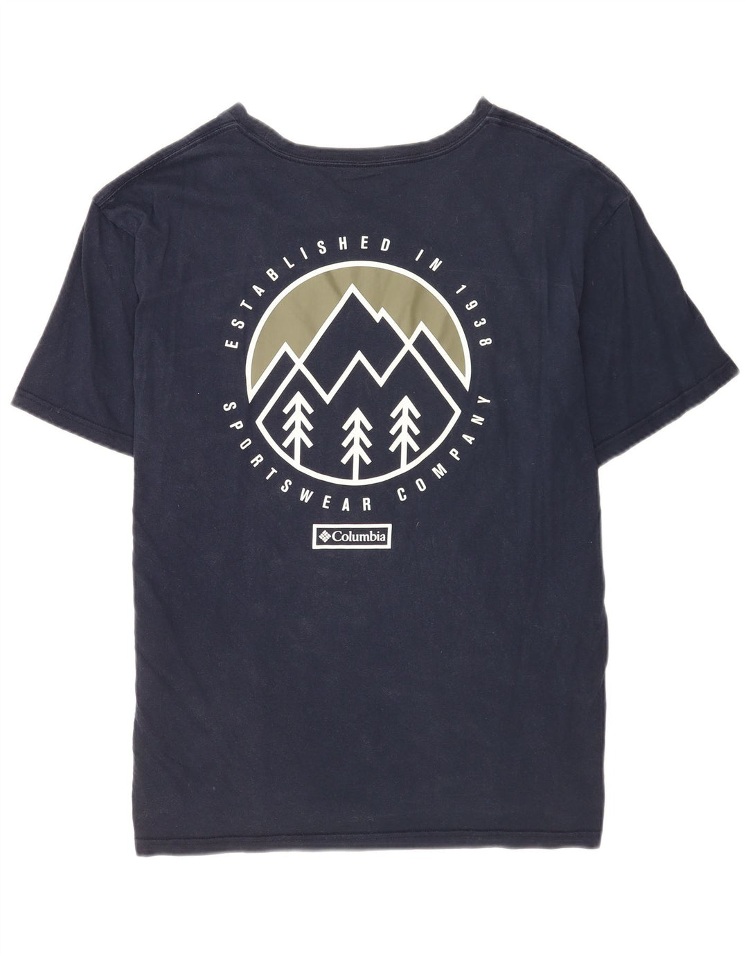 Tricou grafic Columbia pentru bărbați Top mare bleumarin