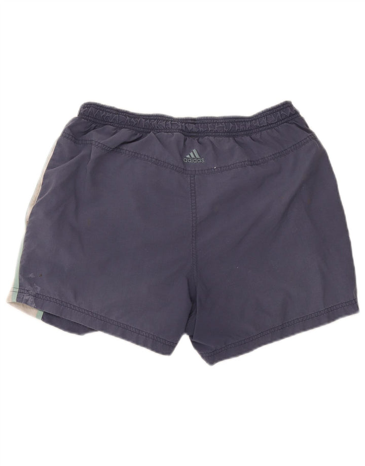 Pantaloni scurți sport grafic Adidas pentru bărbați, medii, bleumarin, din poliamidă color bloc