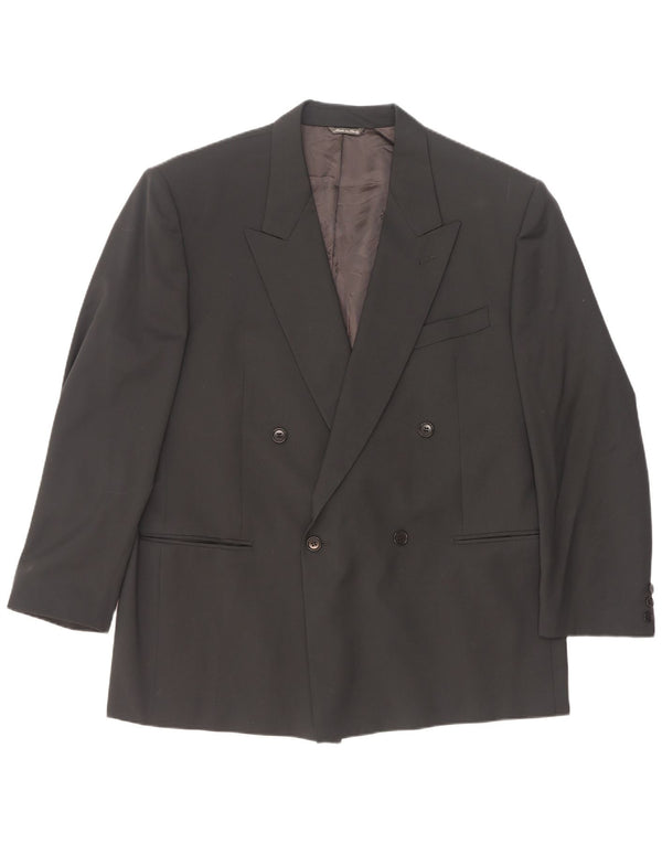 Ing Loro Piona & Co. Jachetă pentru bărbați cu două piepturi IT 58 4XL Negru
