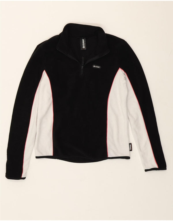 Pulover Colmar pentru damă din lână UK 14 Medium Black Colorblock Poliester