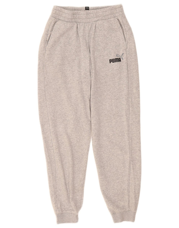 Pantaloni de trening Puma pentru băieți Pantaloni de jogging 13-14 ani, gri pete