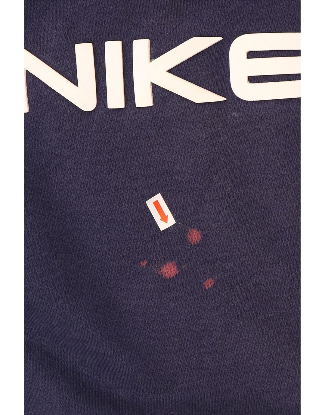 Hanorac grafic pentru bărbați Nike Pulover mare, albastru bleumarin, bumbac color bloc