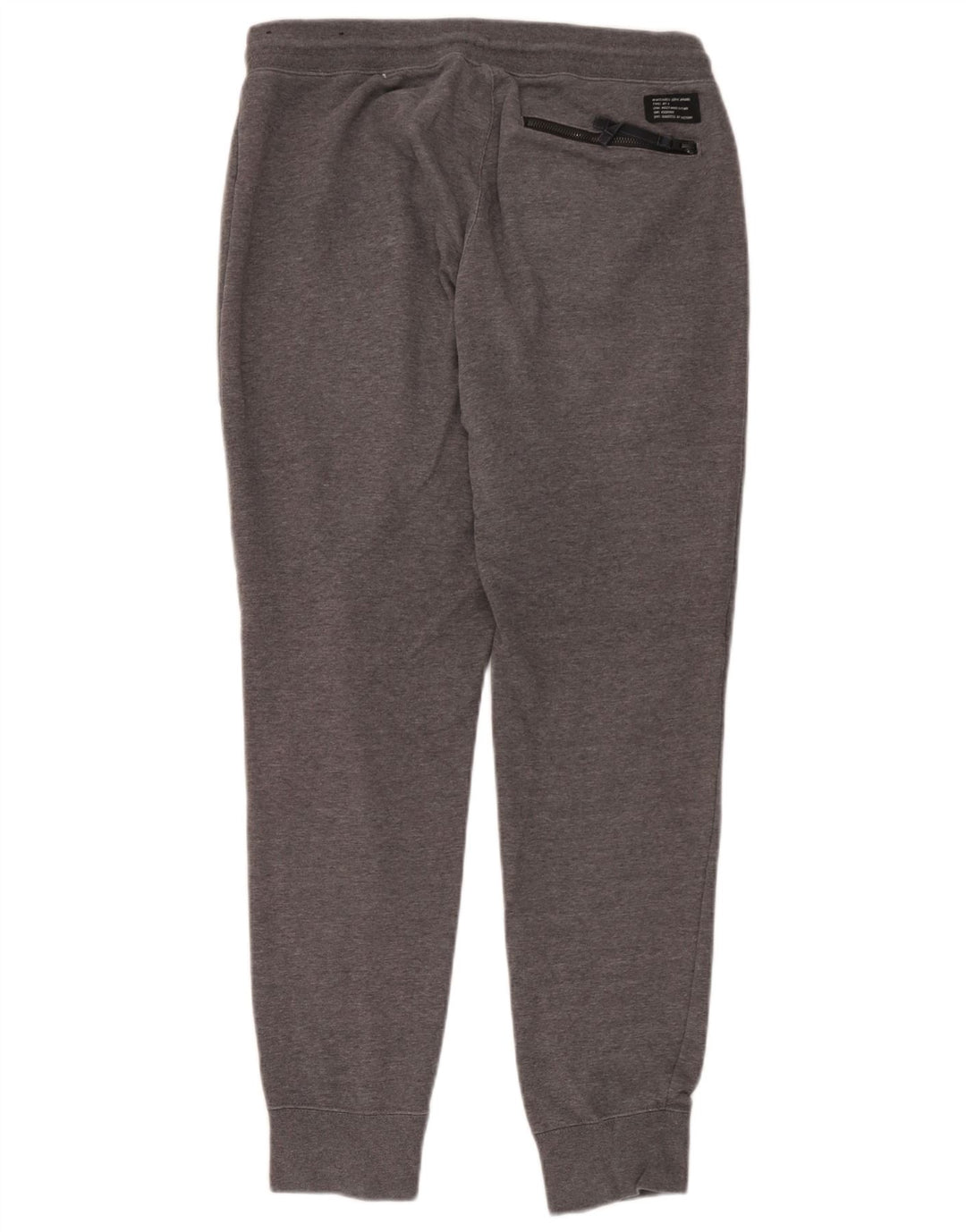 Pantaloni de trening grafic Nike pentru bărbați Joggeri din bumbac gri mediu