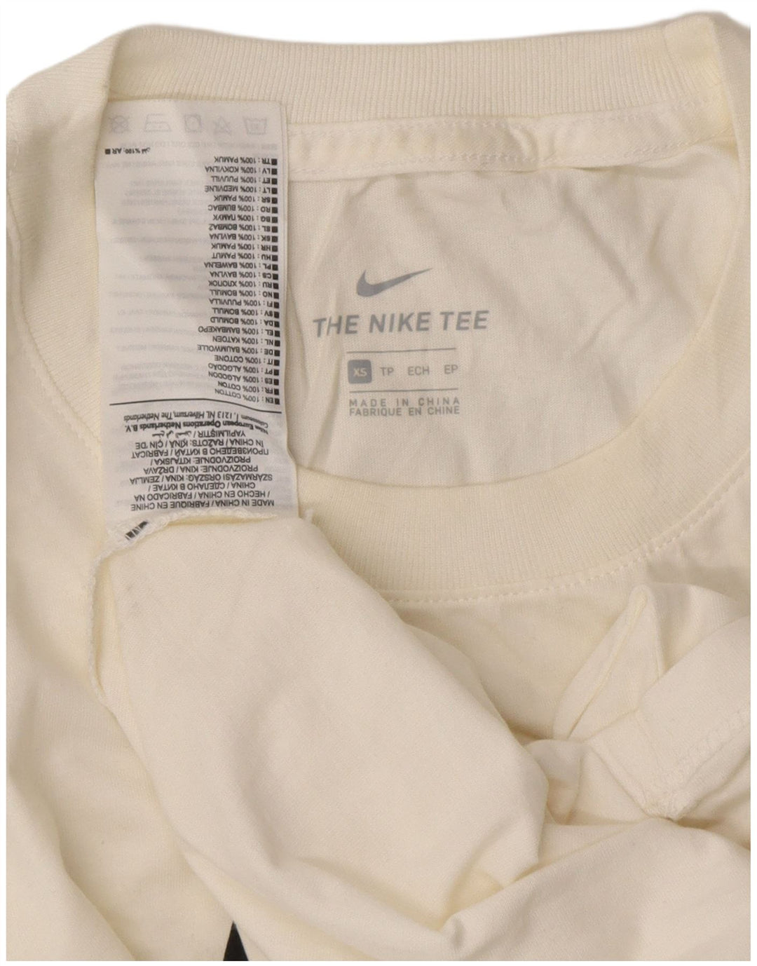 Tricou grafic pentru femei NIKE Top UK 6 XS Alb