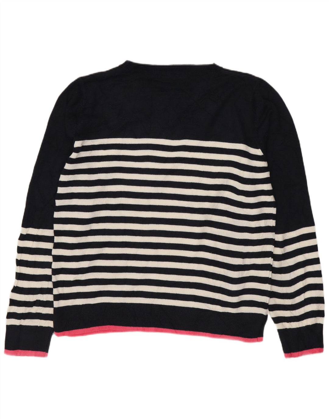 Pulover pentru femei Marks & Spencer cu decolteu triplu UK 14 Medium Bleumarin