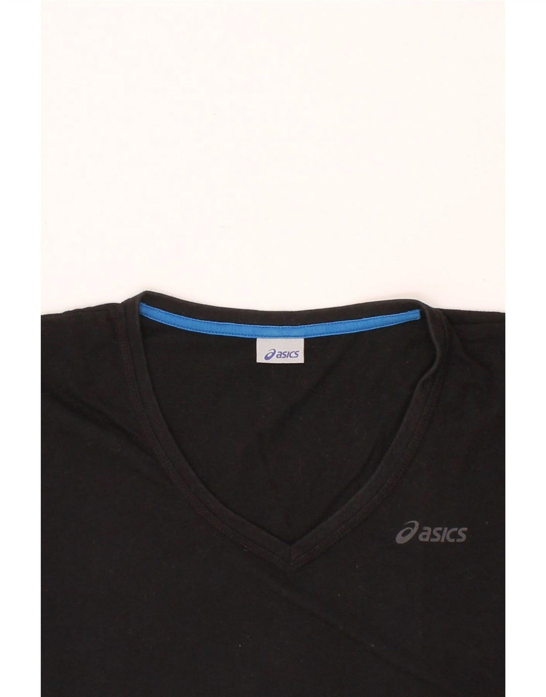 ASICS Mens T-Shirt Top 2XL Black Cotton Vintage Asics and Second-Hand Asics from Messina Hembry 