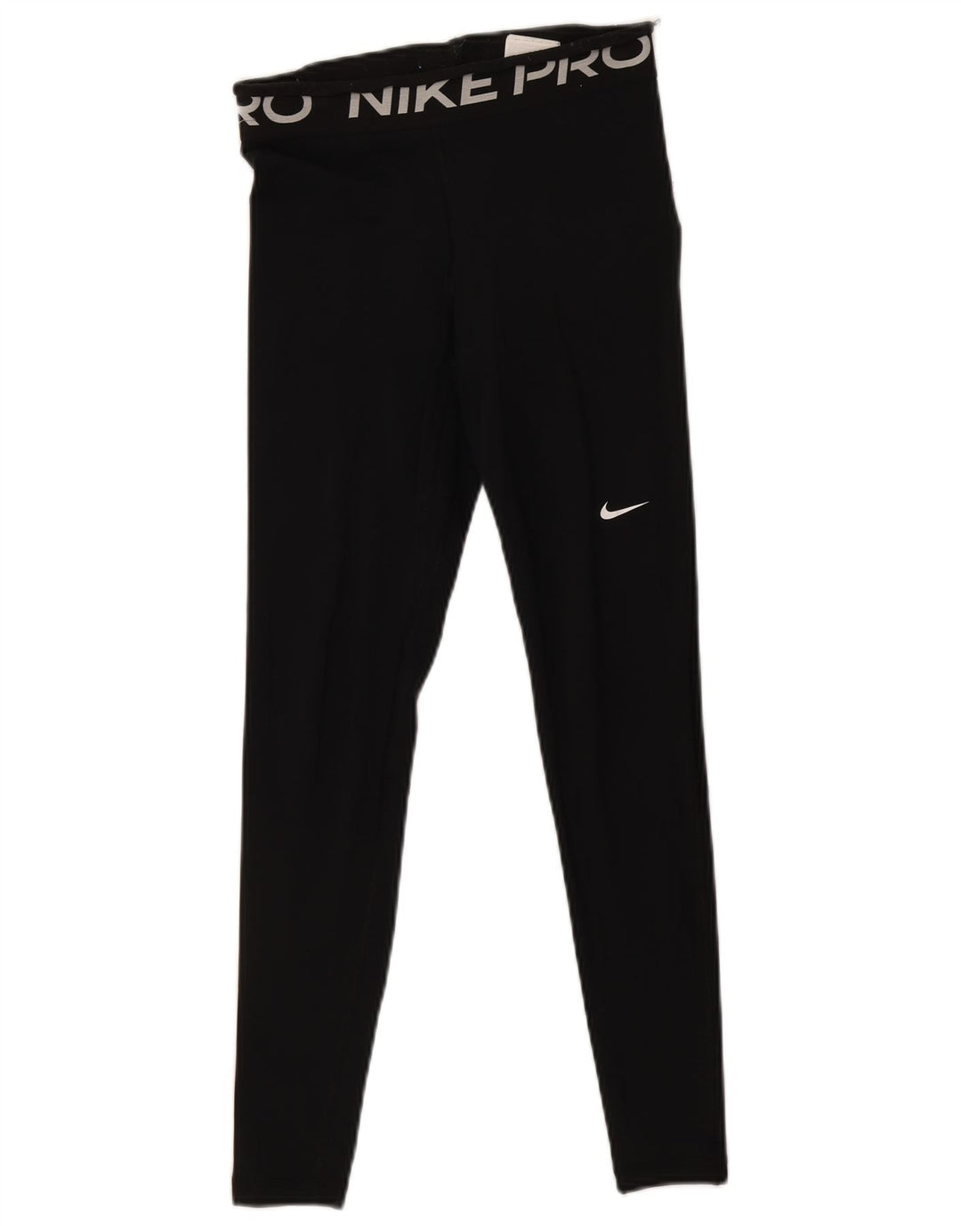 Leggings Nike Dri Fit Graphic pentru femei UK 10 Poliester negru mic
