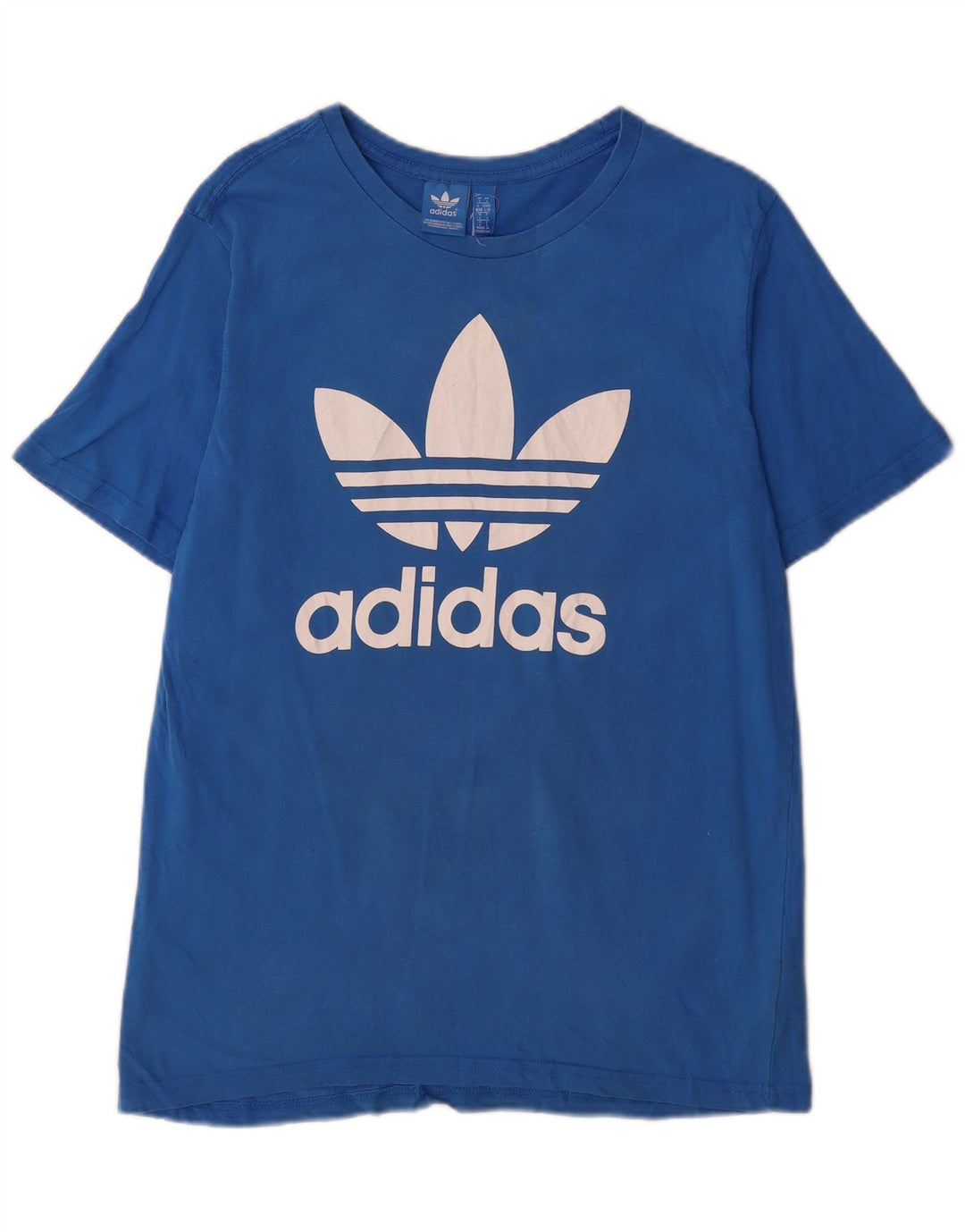 Tricou grafic pentru bărbați Adidas Top mare, albastru, bumbac