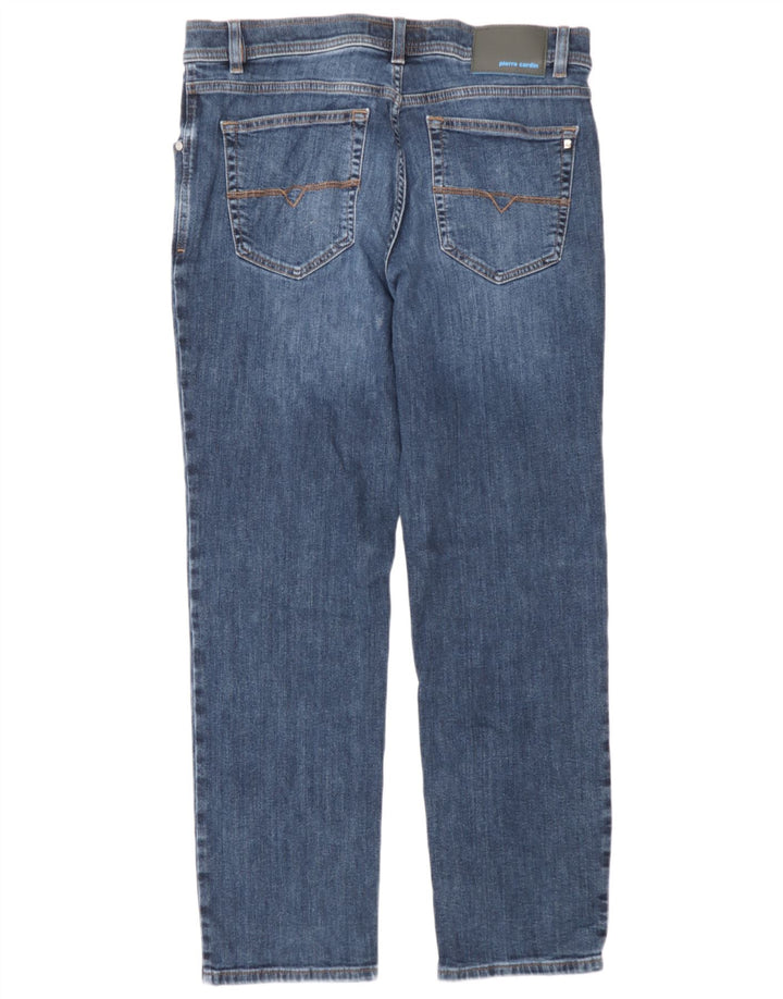 Jeans drept bărbați Pierre Cardin L34 L30 Bumbac albastru