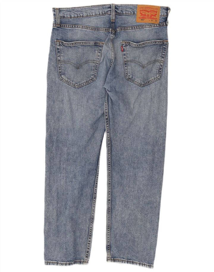 Blugi conici pentru bărbați LEVI'S 502 W31 L30 Bumbac albastru