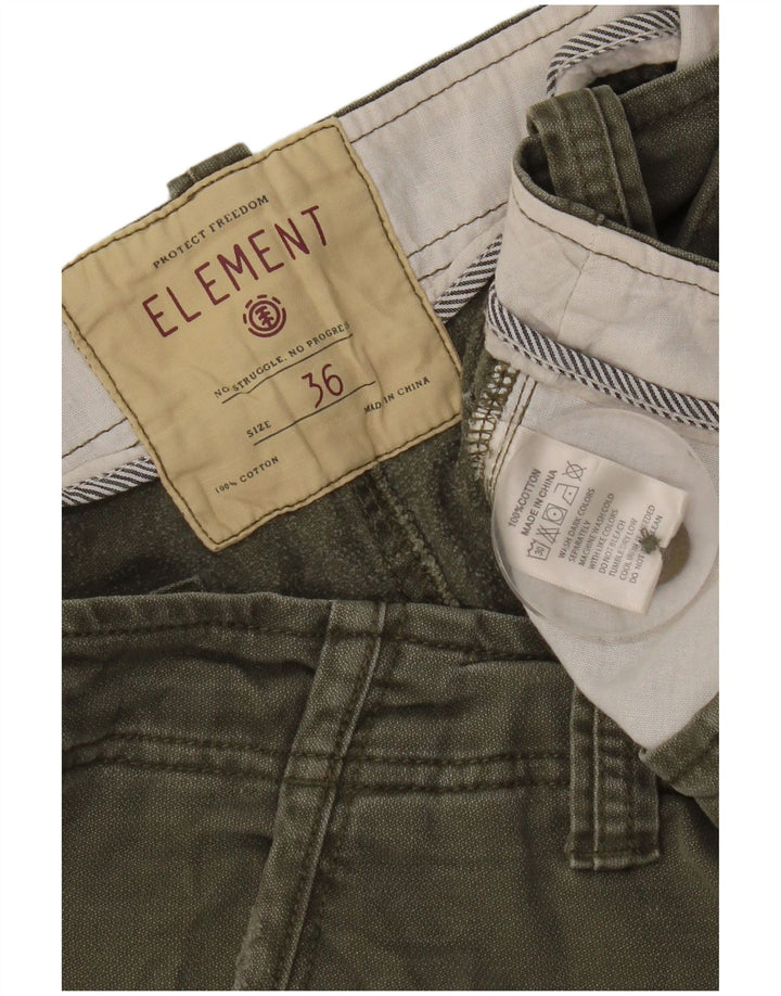Pantaloni scurți pentru bărbați Element Cargo W36 Large Kaki Bumbac