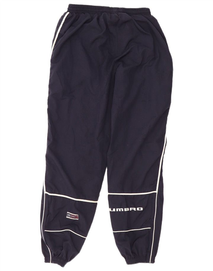 Pantaloni de trening pentru bărbați Umbro Pantaloni de jogging mari poliester bleumarin