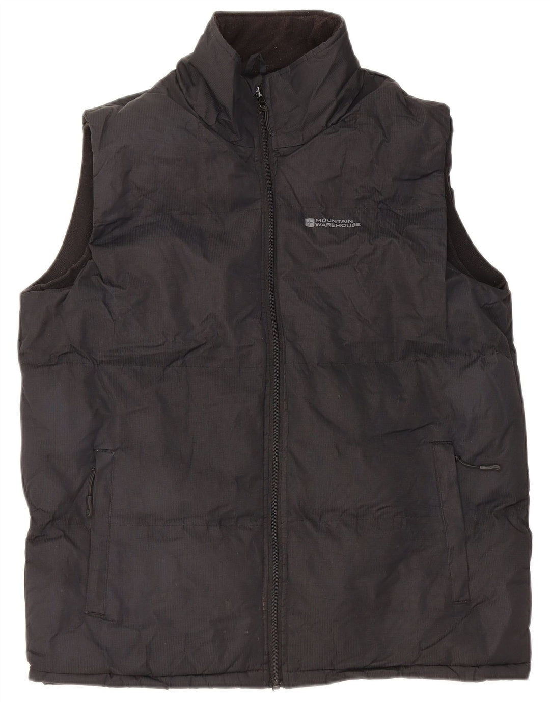 MOUNTAIN WAREHOUSE Gilet căptușit pentru bărbați UK 38 Poliester mediu negru