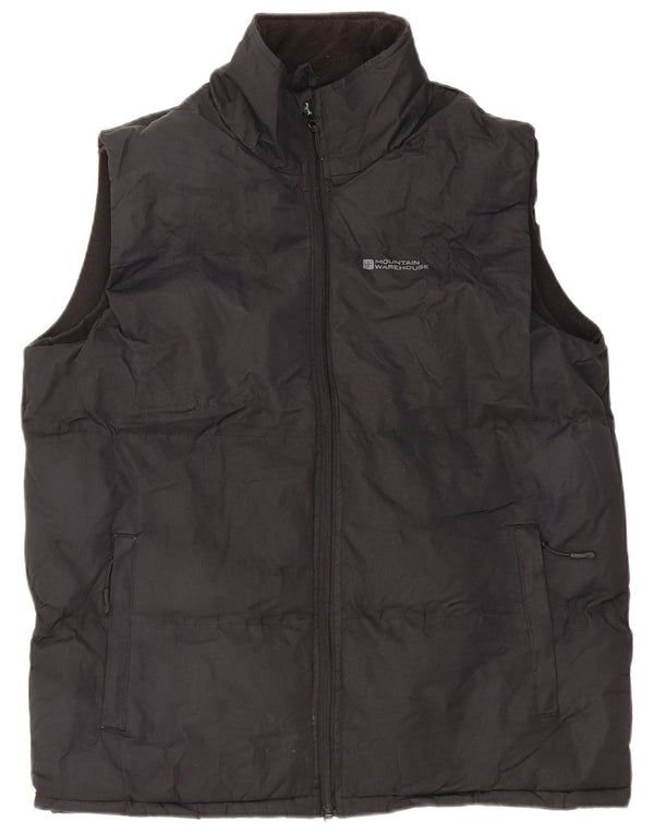 MOUNTAIN WAREHOUSE Gilet căptușit pentru bărbați UK 38 Poliester mediu negru