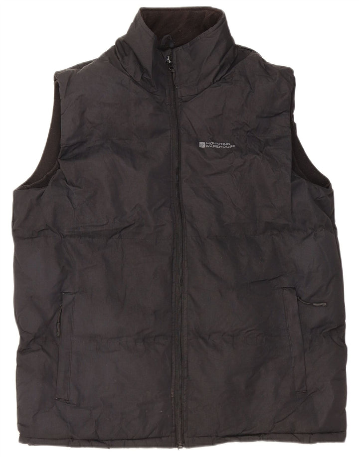 MOUNTAIN WAREHOUSE Gilet căptușit pentru bărbați UK 38 Poliester mediu negru